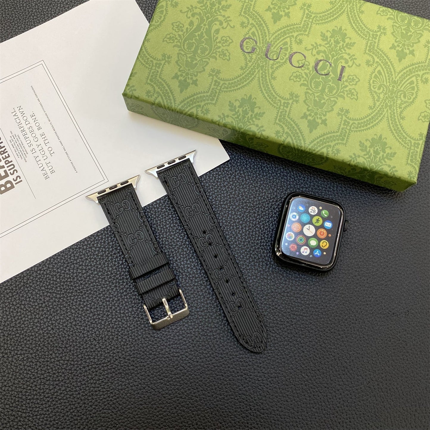 BLK-GG Watch Band