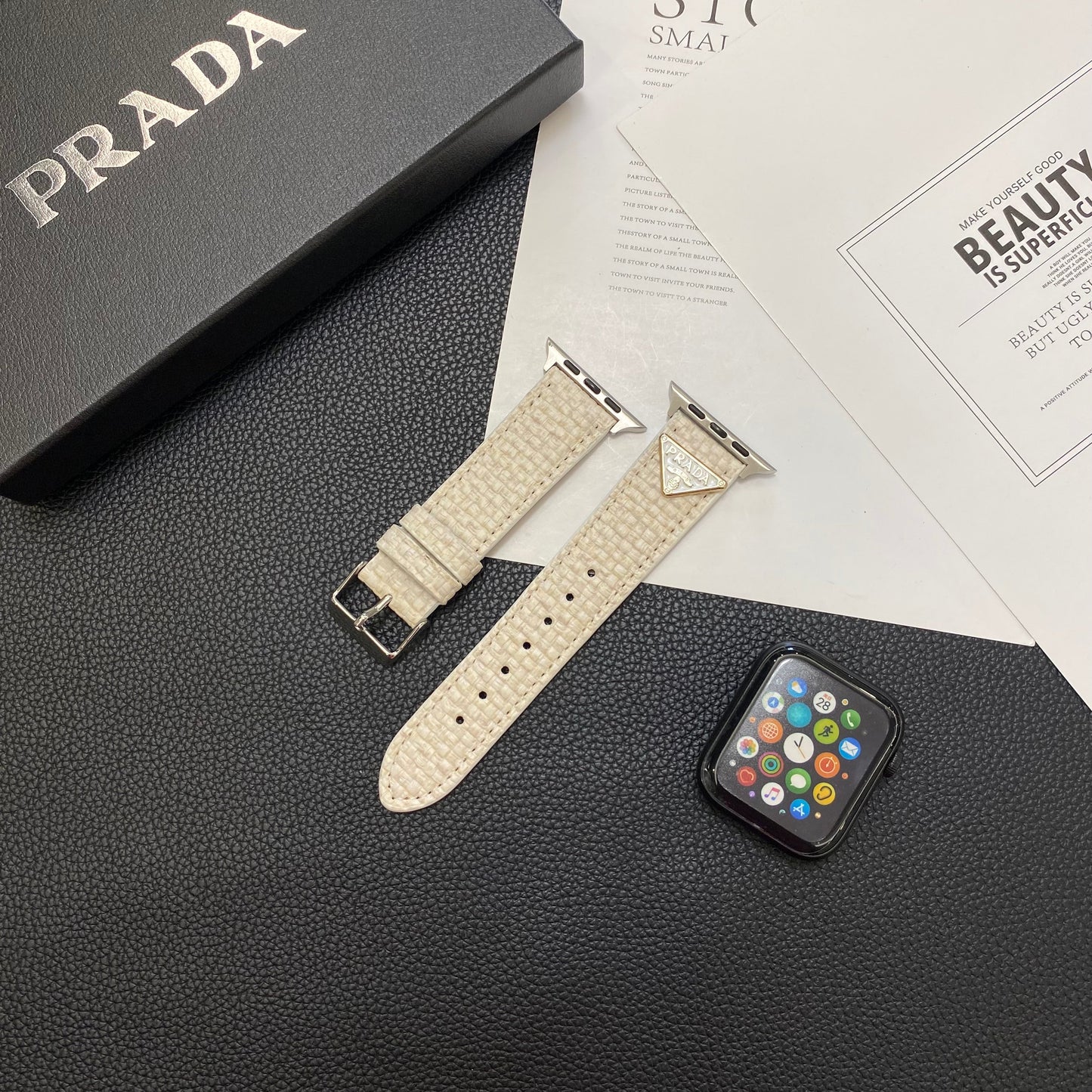 PA-White Watch Band
