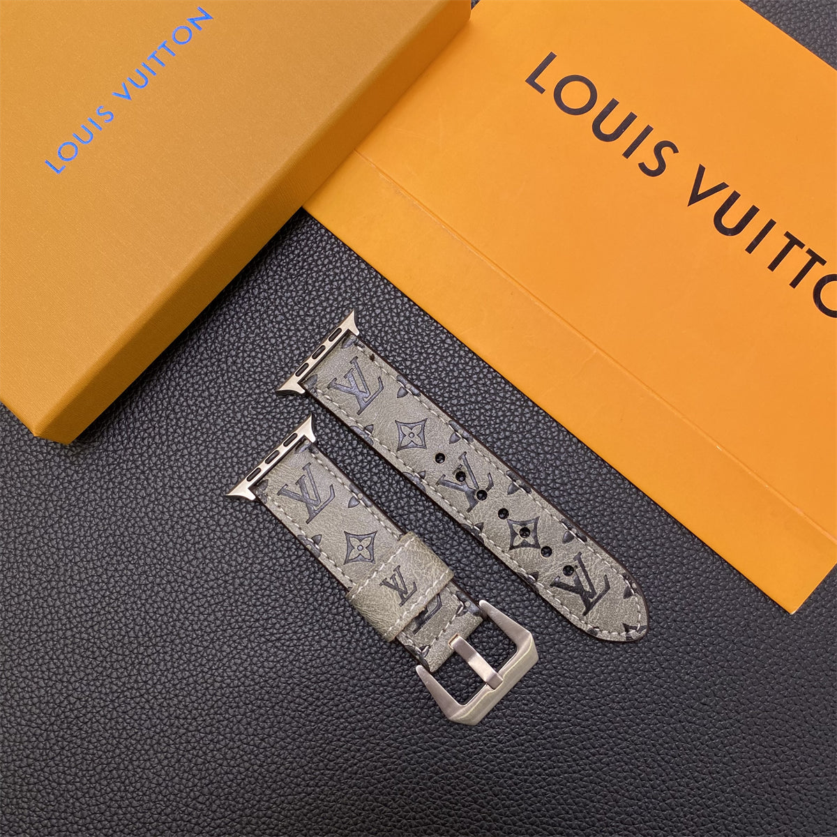 L-Brown Watch Band