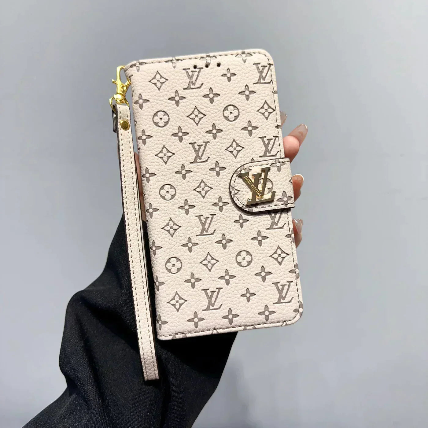Embossed Radiance — Luxury Advanced Wallet iPhone Case | VISTAIXCASE