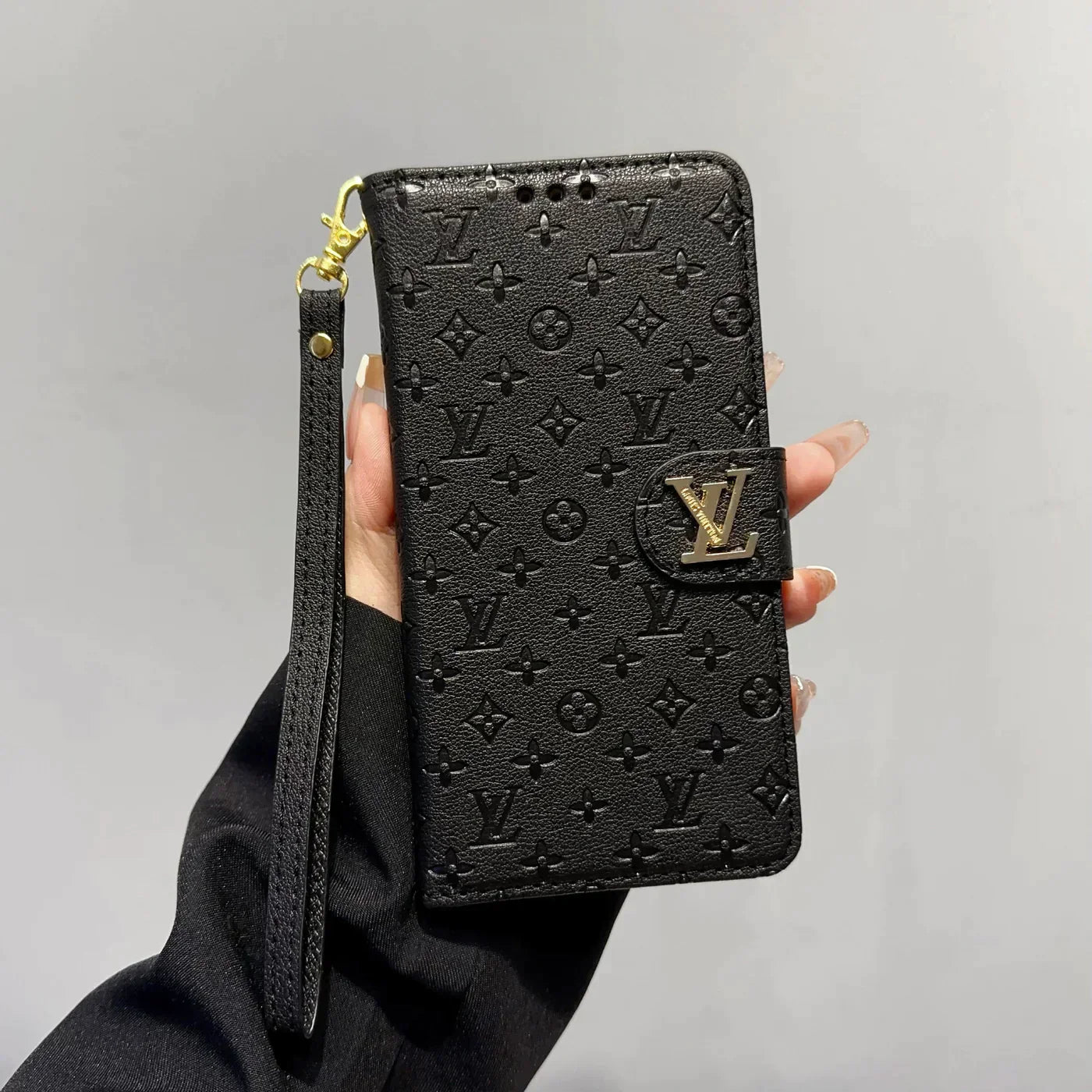 Embossed Radiance — Luxury Advanced Wallet iPhone Case | VISTAIXCASE
