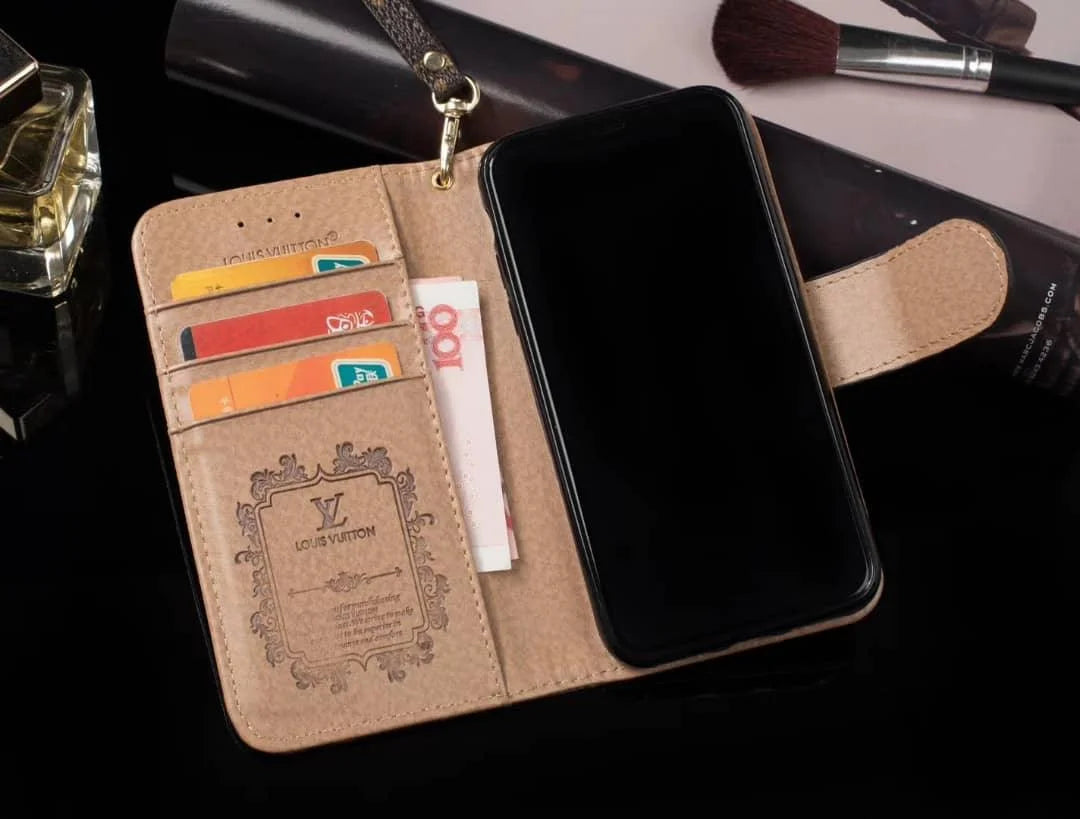 Embossed Radiance — Luxury Advanced Wallet iPhone Case | VISTAIXCASE