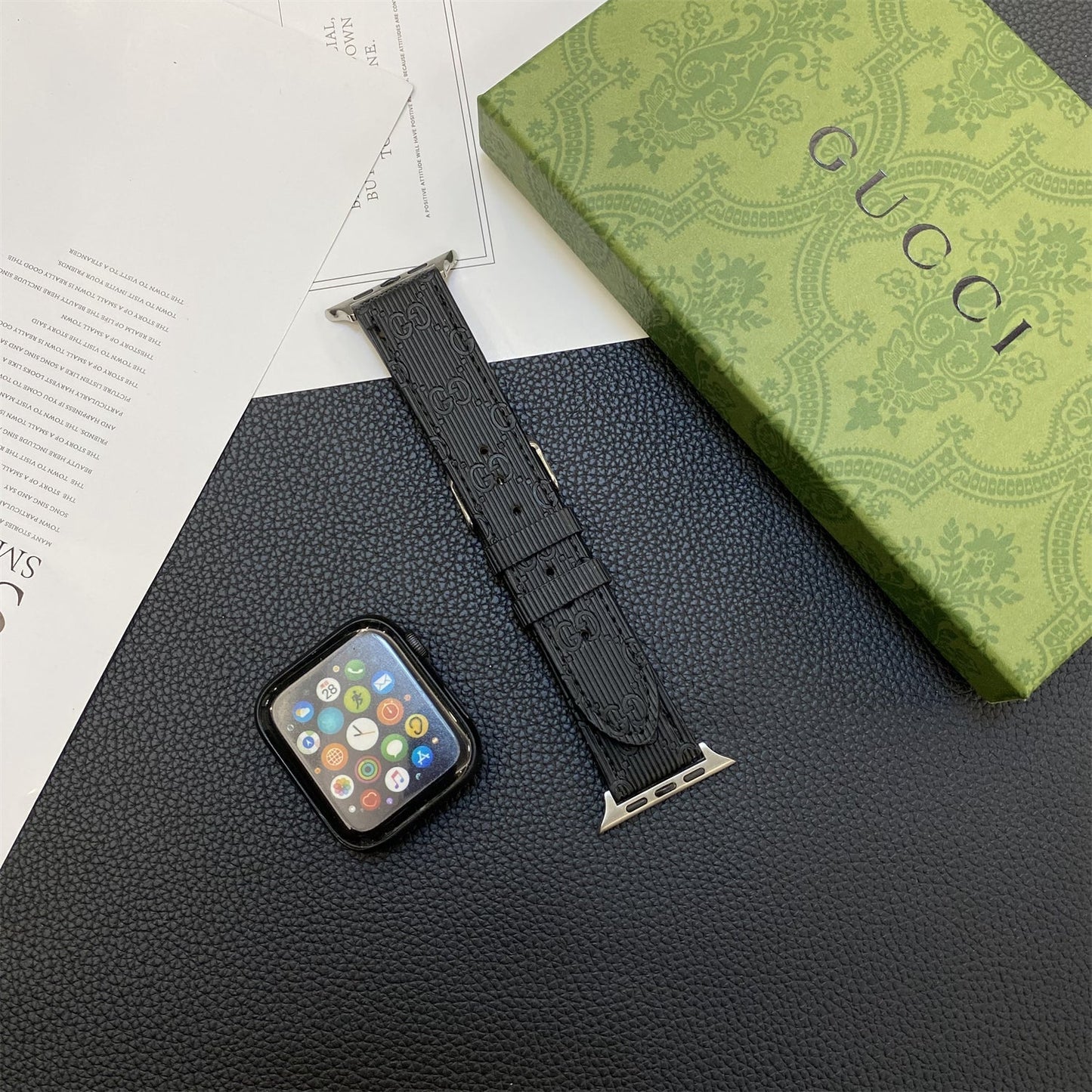 BLK-GG Watch Band